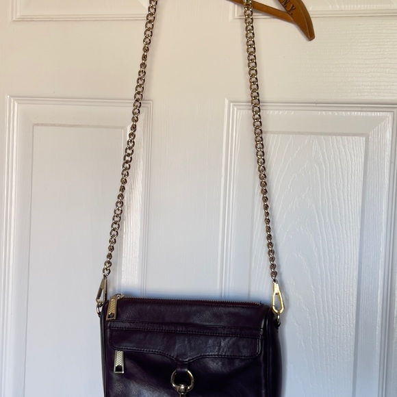 Rebecca Minkoff Mini M.A.C Purple Leather - Picture 4 of 5